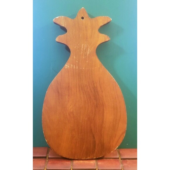 Vintage Hawaii Souvenir Cheese Charcuterie Cutting Board w/ Ceramic Tile 11"x6" - Picture 3 of 3